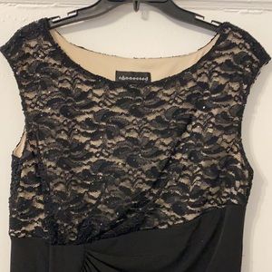 Black Lace Women’s Evening Dress Size 12